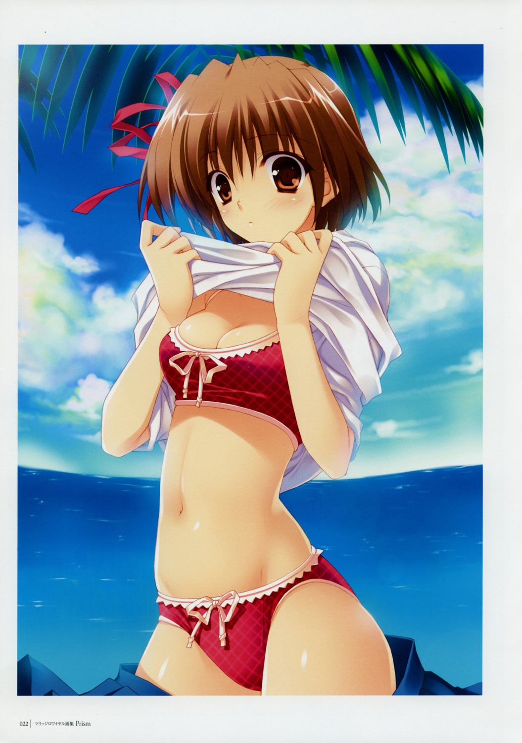 bikini, cleavage, daiba_minato, marriage_royale, navel, screening, suzuhira_hiro, swimsuits