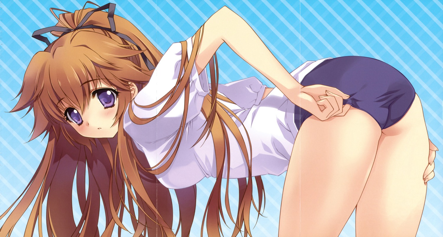 ass, buruma, carnelian, crease, gym_uniform, mix!, suga_ran, suwa_ranmaru, trap
