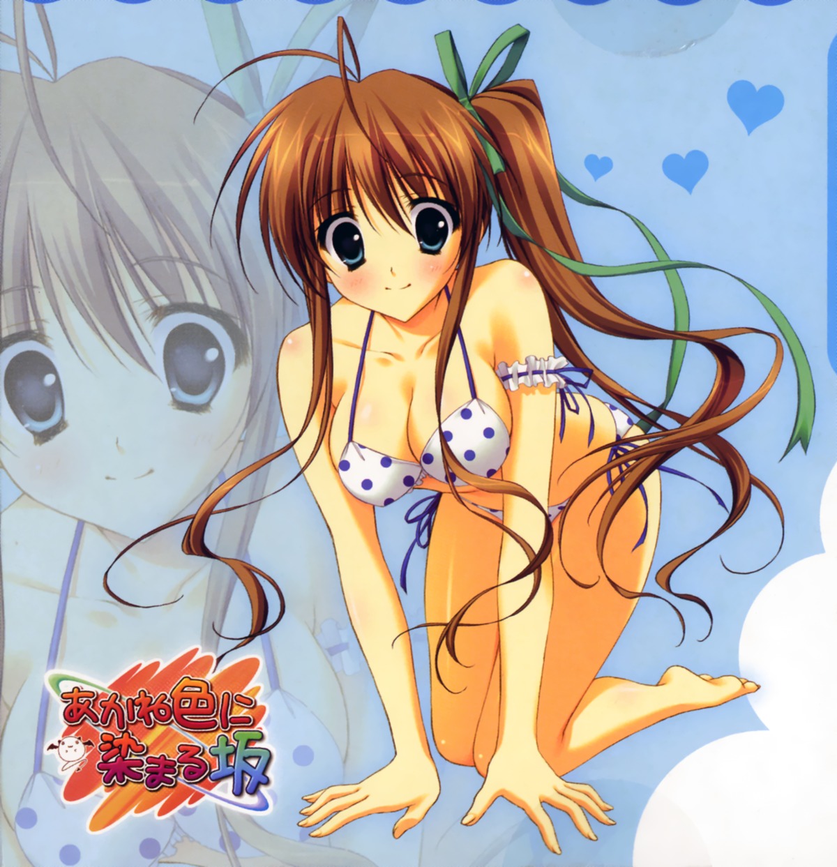 akane_iro_ni_somaru_saka, bikini, cleavage, nagase_minato, ryohka, swimsuits