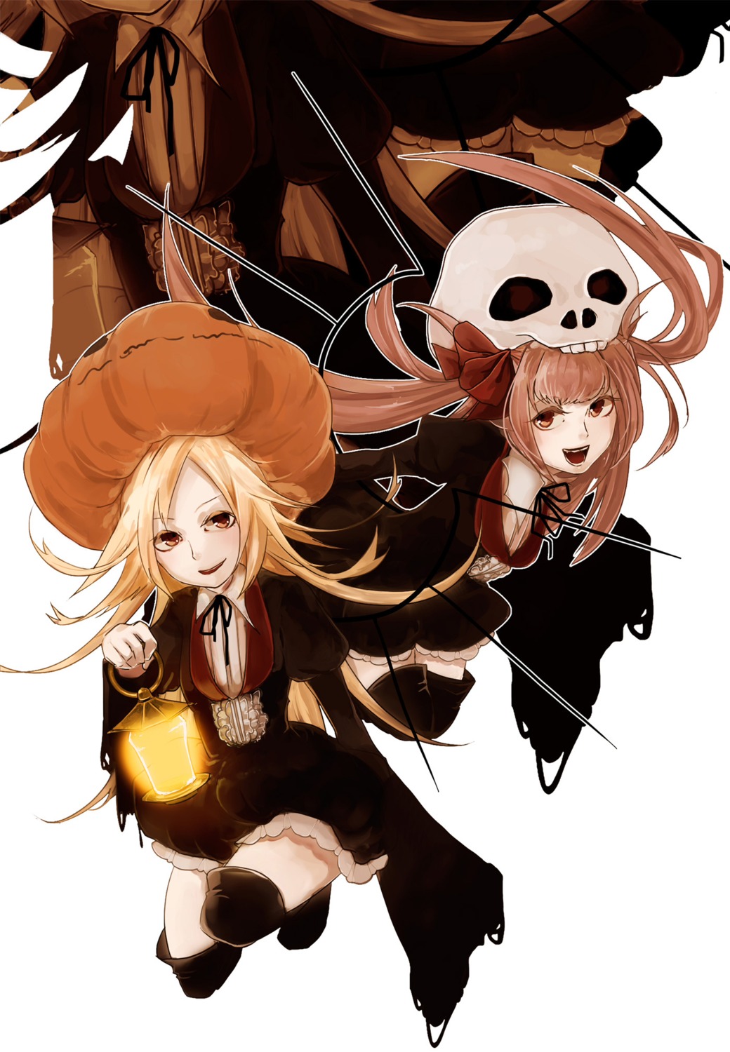 halloween, memai, thighhighs