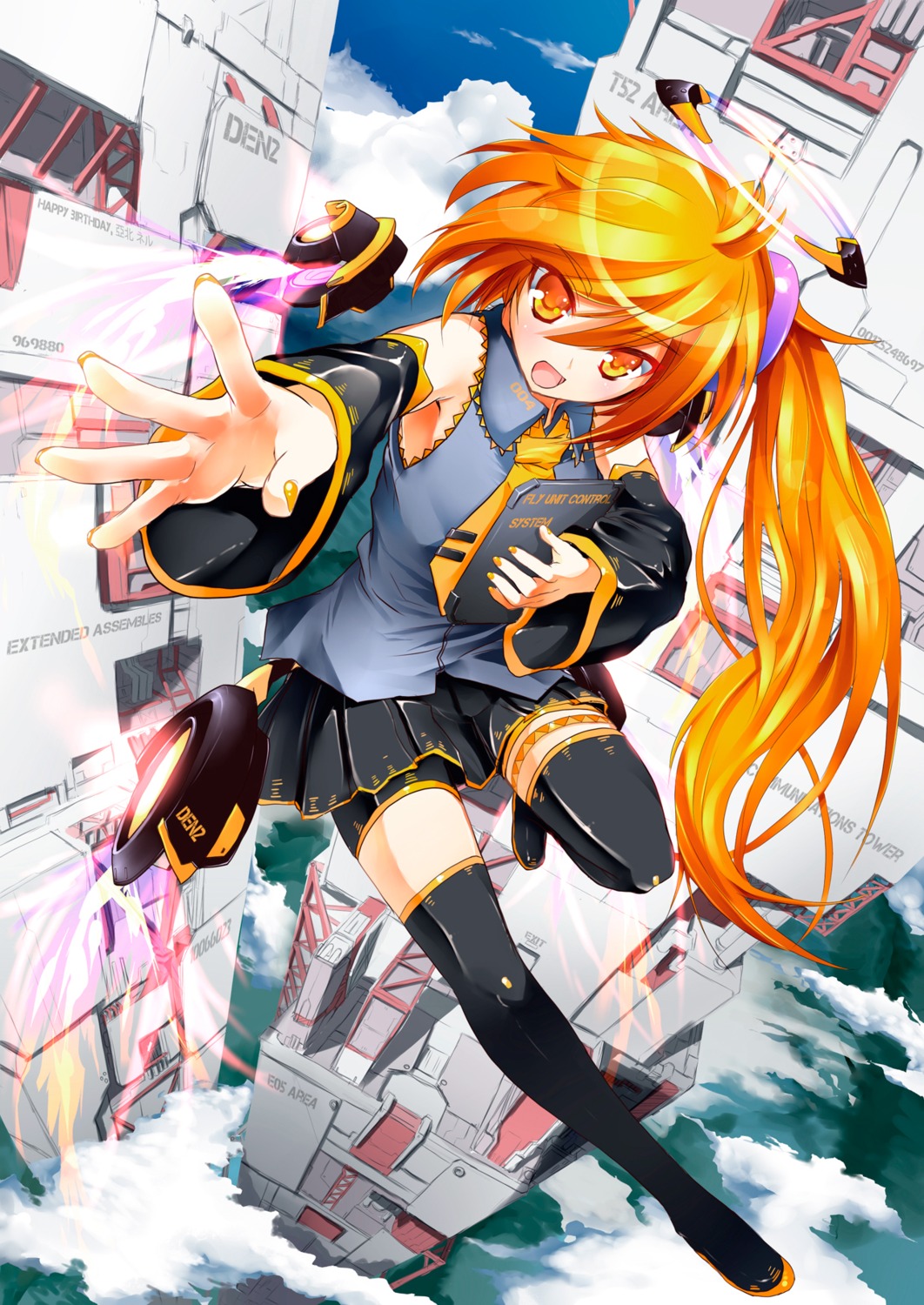 akita_neru, magu_(mugsfc), thighhighs, vocaloid