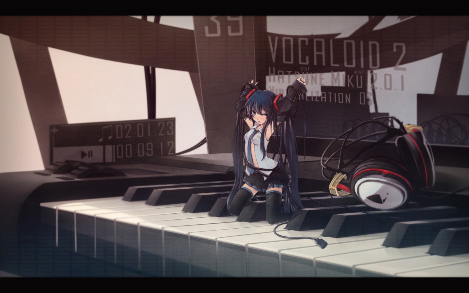 eva200499, hatsune_miku, thighhighs, vocaloid