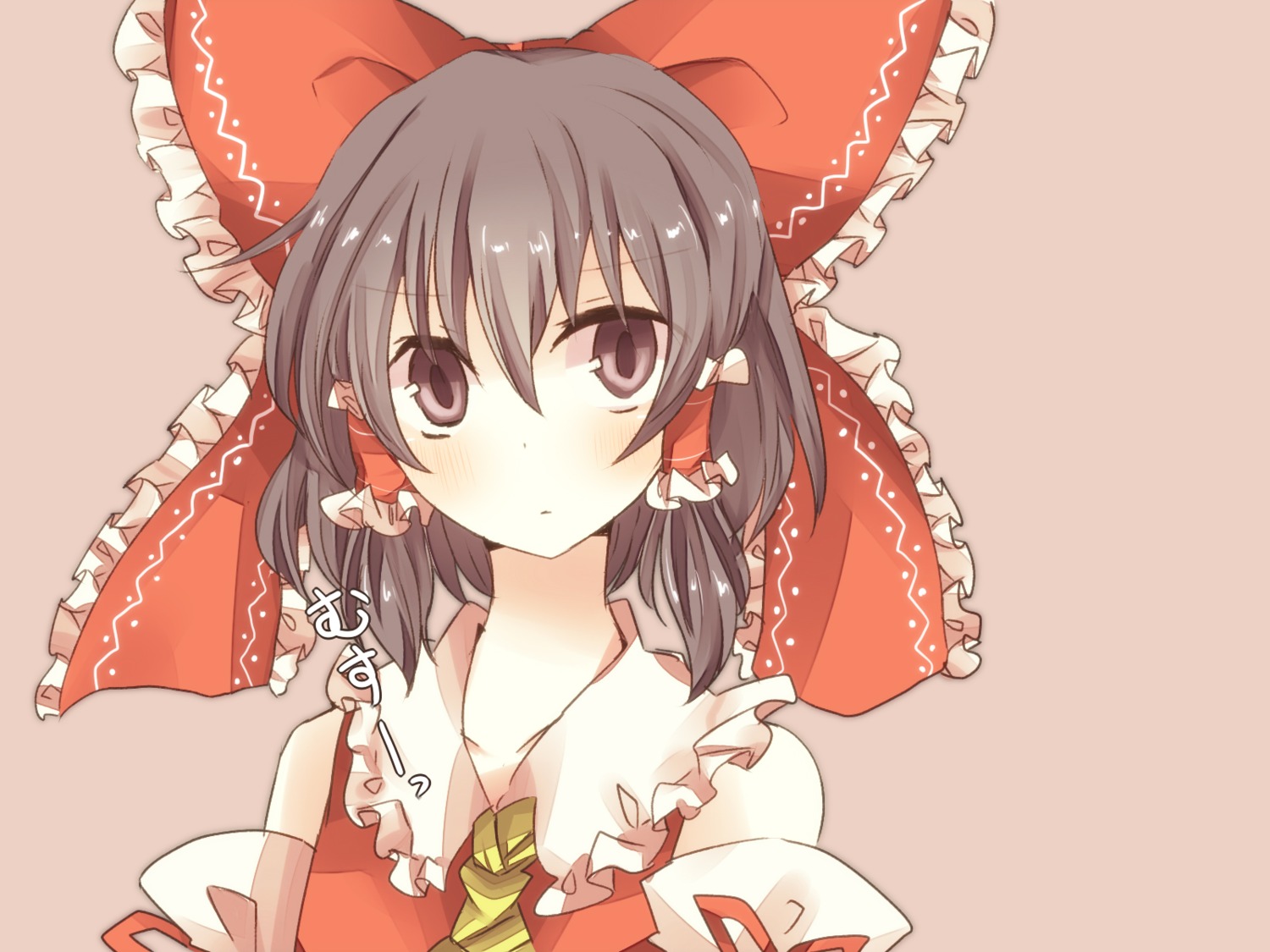 hakurei_reimu, pasutel, touhou, wallpaper
