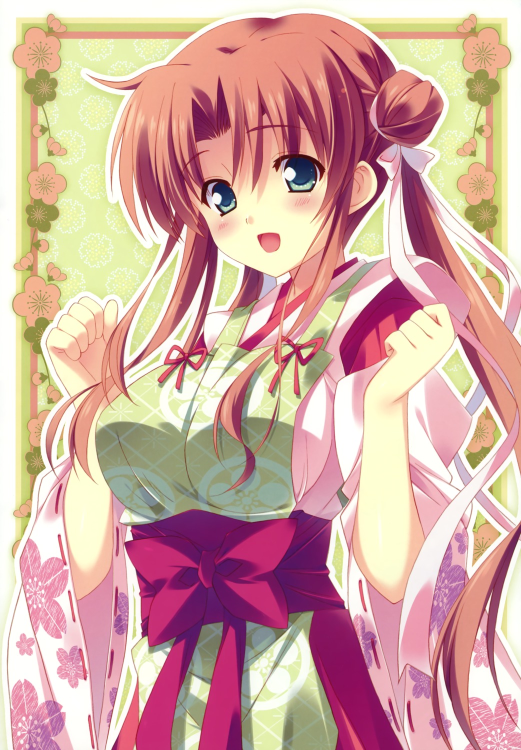 fixed, hare_tokidoki_otenkiame, inanokami_kanae, kusukusu, maid, miko, palette, wa_maid