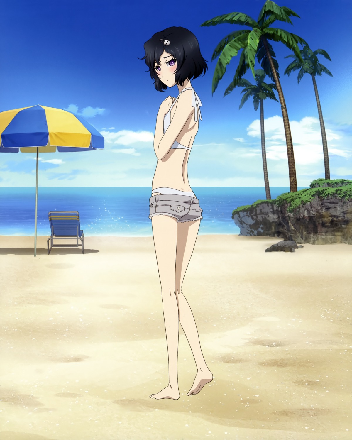 bikini, steins;gate, swimsuits, trap, urushibara_luka