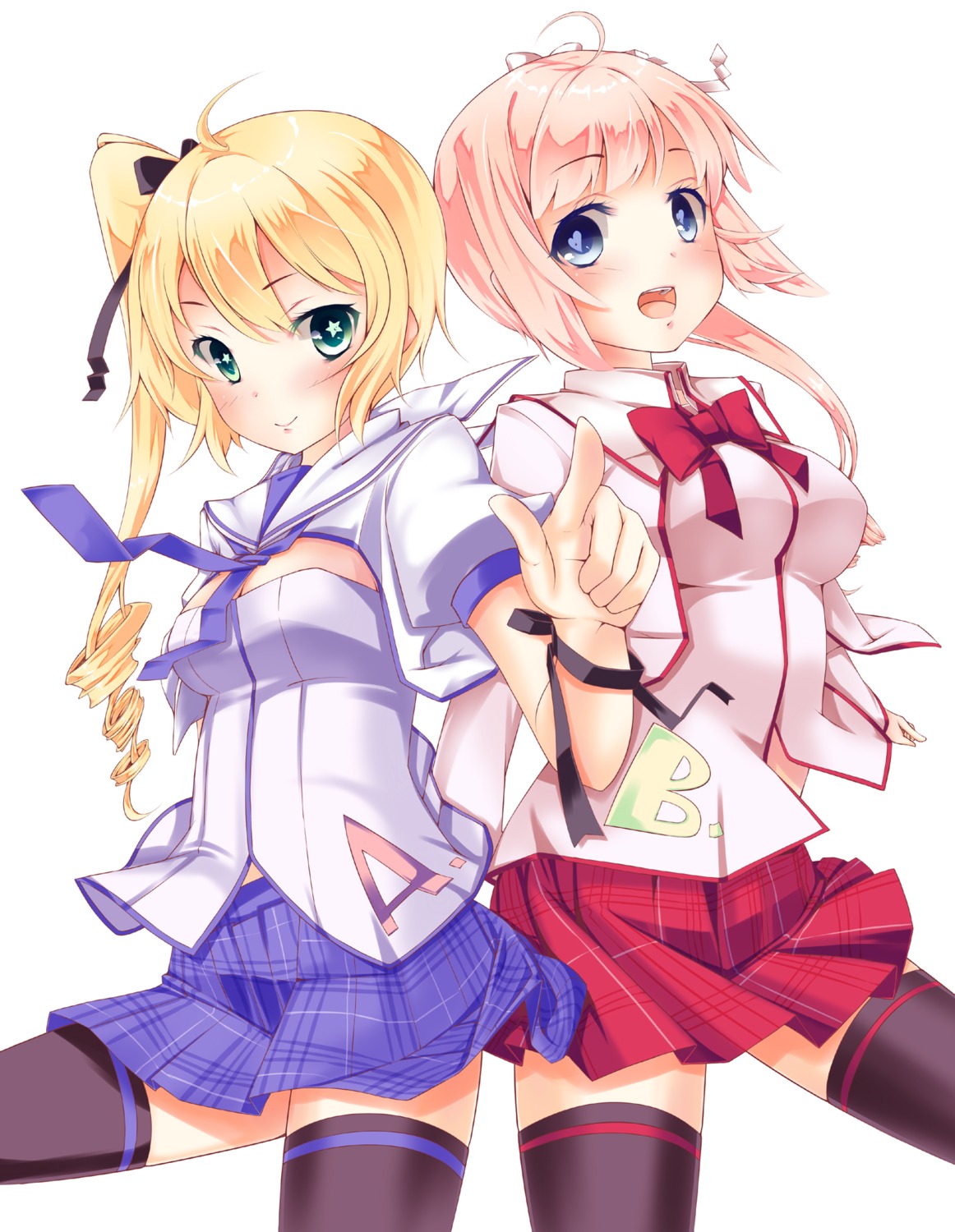 natsuki_yuu_(pixiv1164835), seifuku, thighhighs