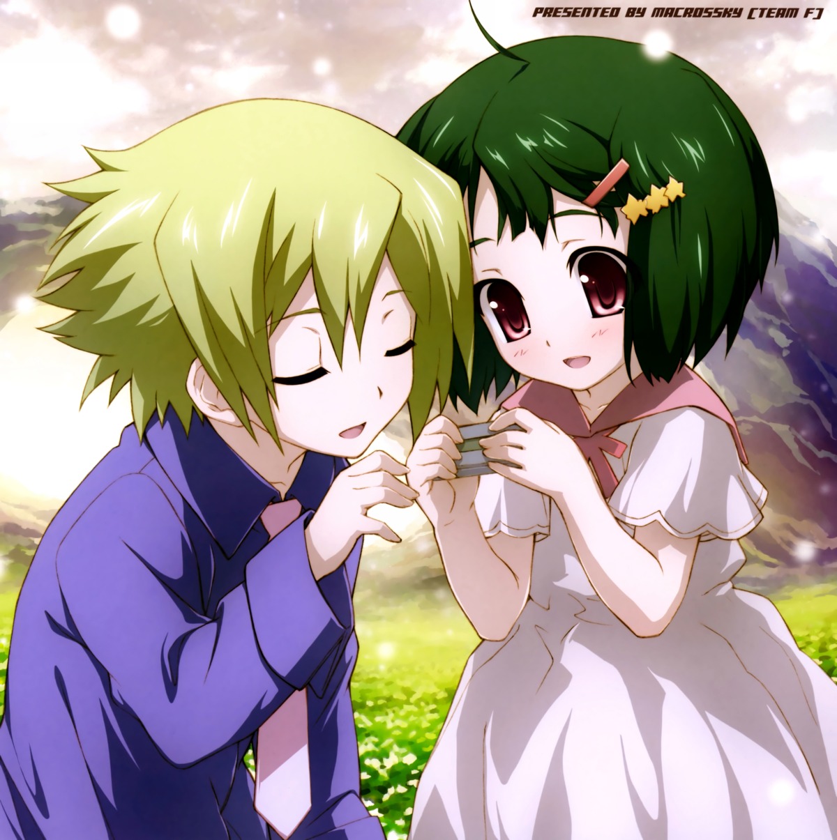 amami_mikihiro, brera_sterne, macross, macross_frontier, macrossky, overfiltered, ranka_lee
