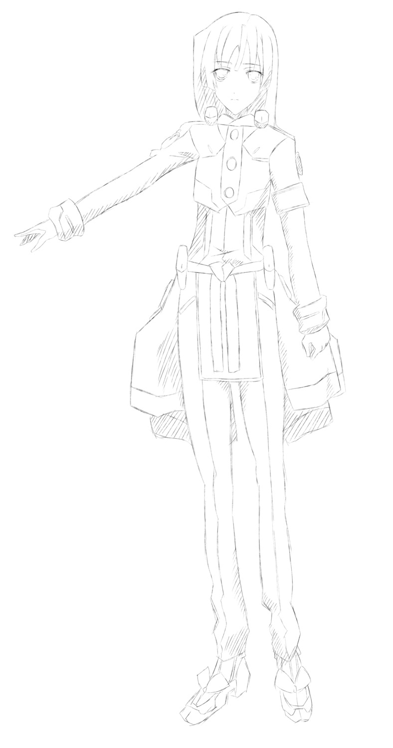 honda_masazumi, honda_masazumi_(horizon), kyoukai_senjou_no_horizon, line_art, monochrome, x-sun