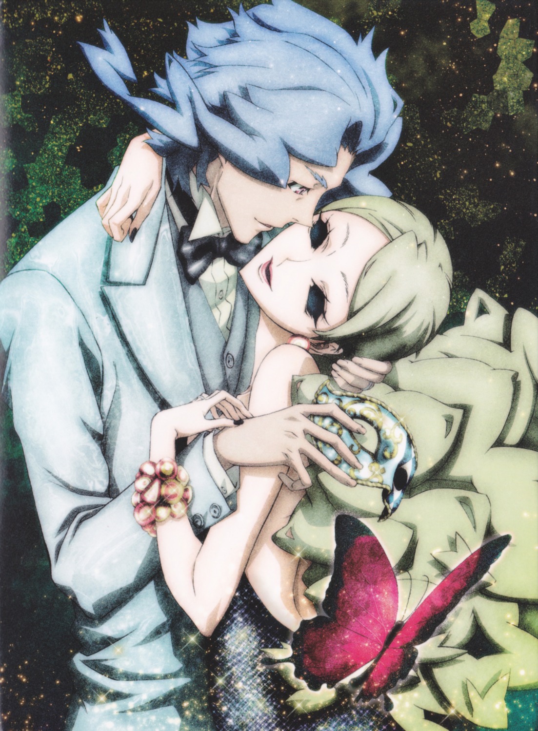 binding_discoloration, kirishiki_chizuru, kirishiki_seishirou, shiki