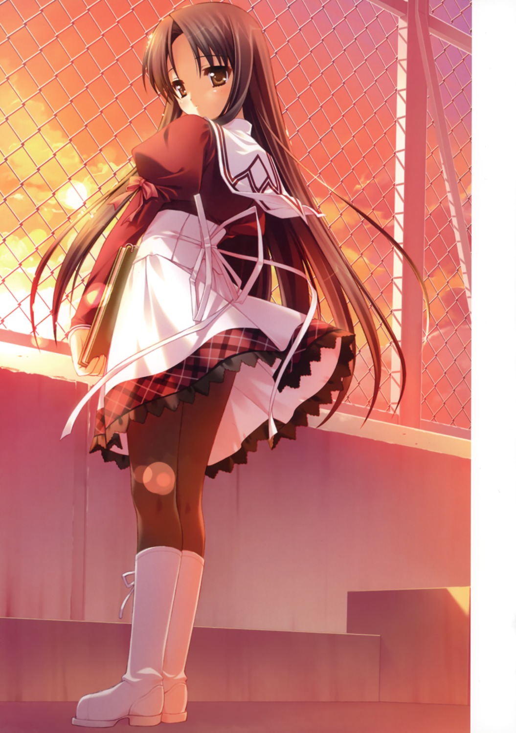 11eyes, ozawa_yuu, pantyhose, seifuku, tachibana_kukuri