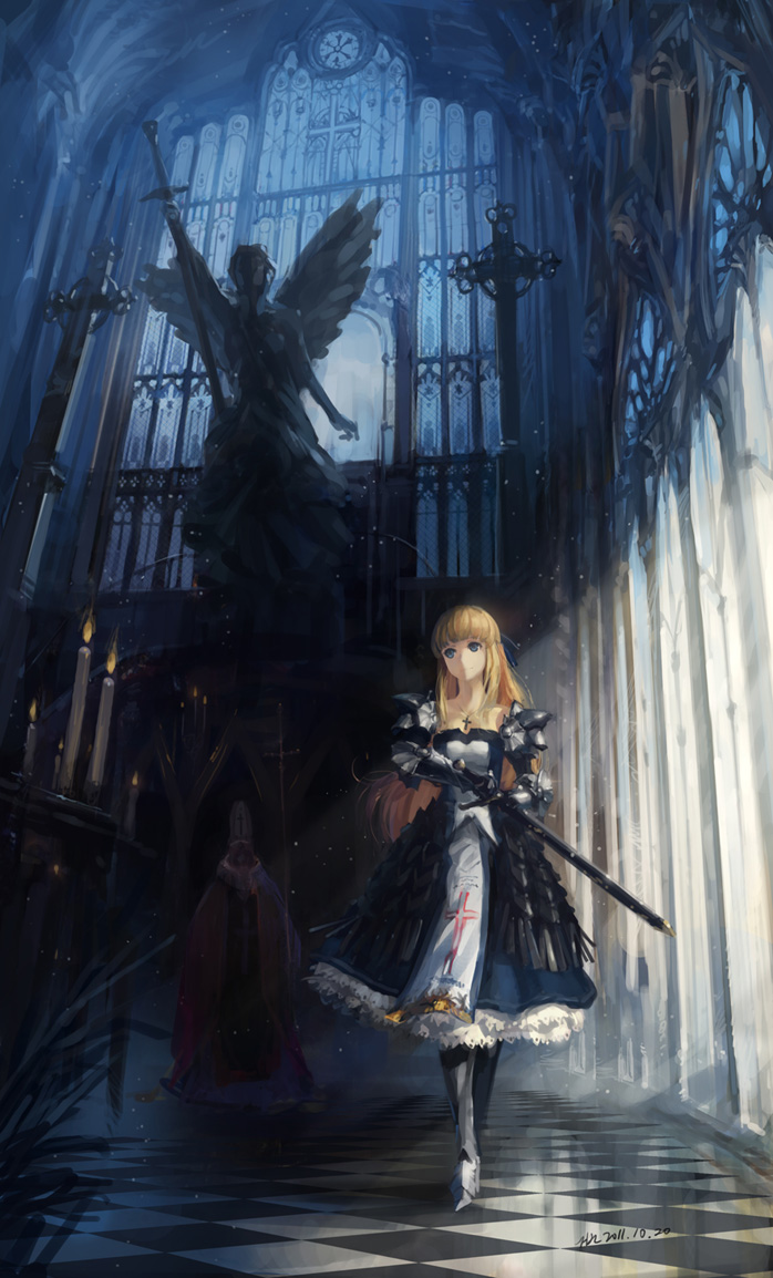 dress, hjl, sword