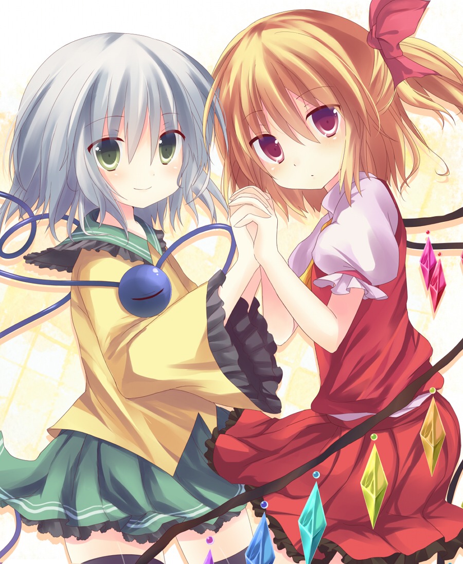flandre_scarlet, komeiji_koishi, marotti, touhou