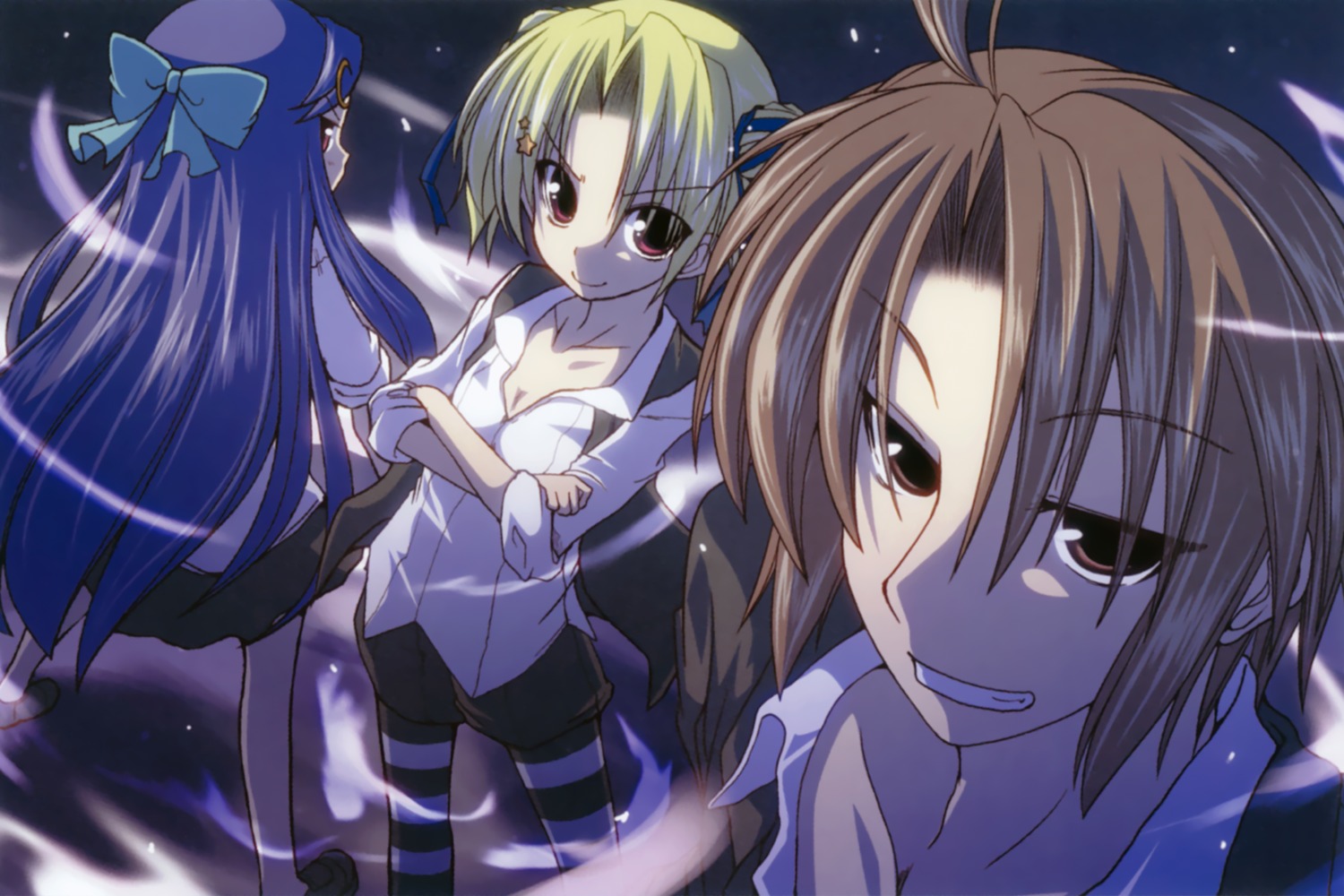 hoshizora_e_kakaru_hashi, minamikokubara_daigo, pantyhose, sawano_akira, toudou_kasane, toudou_koyori