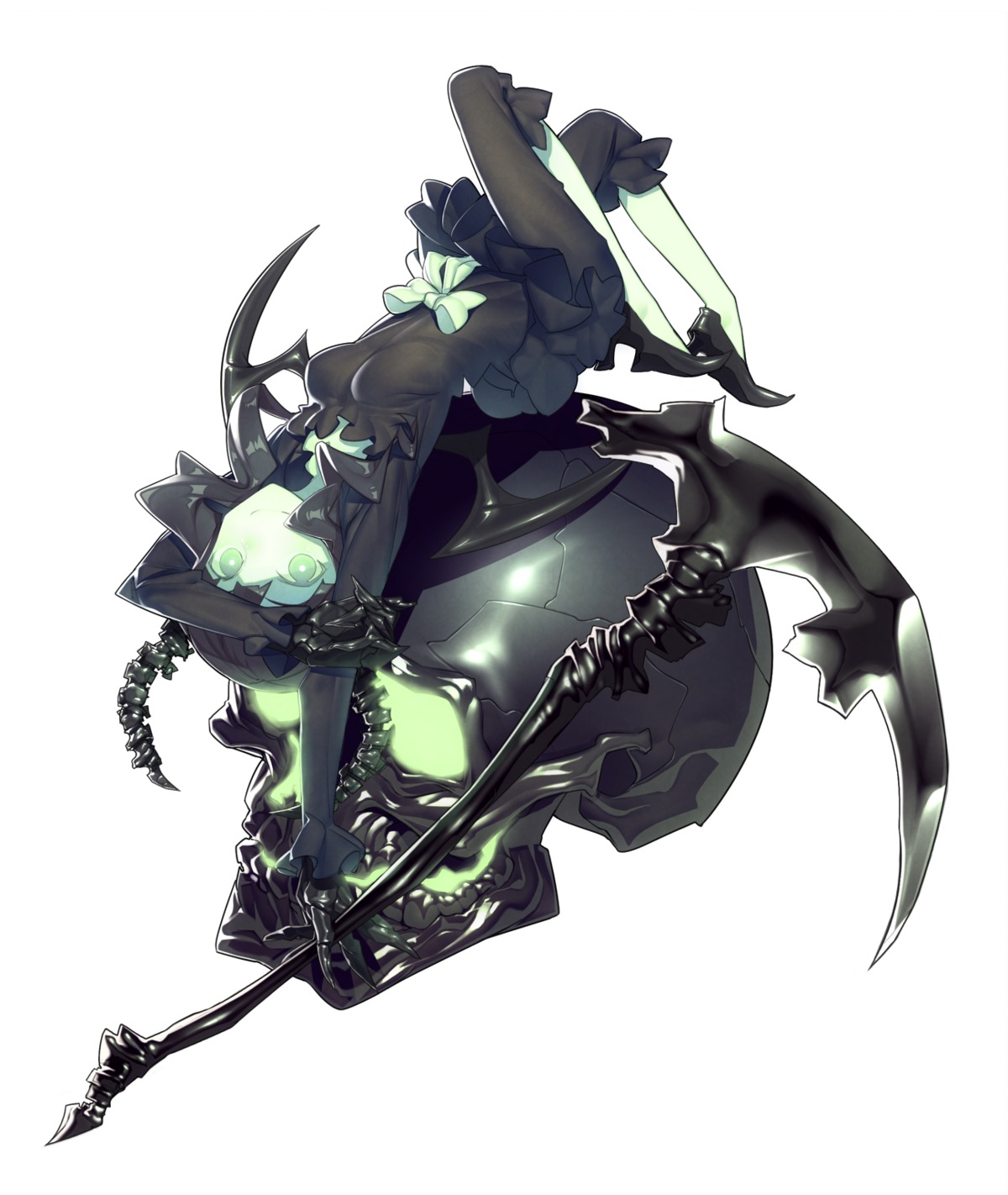 black_rock_shooter, dead_master, mckeee, vocaloid