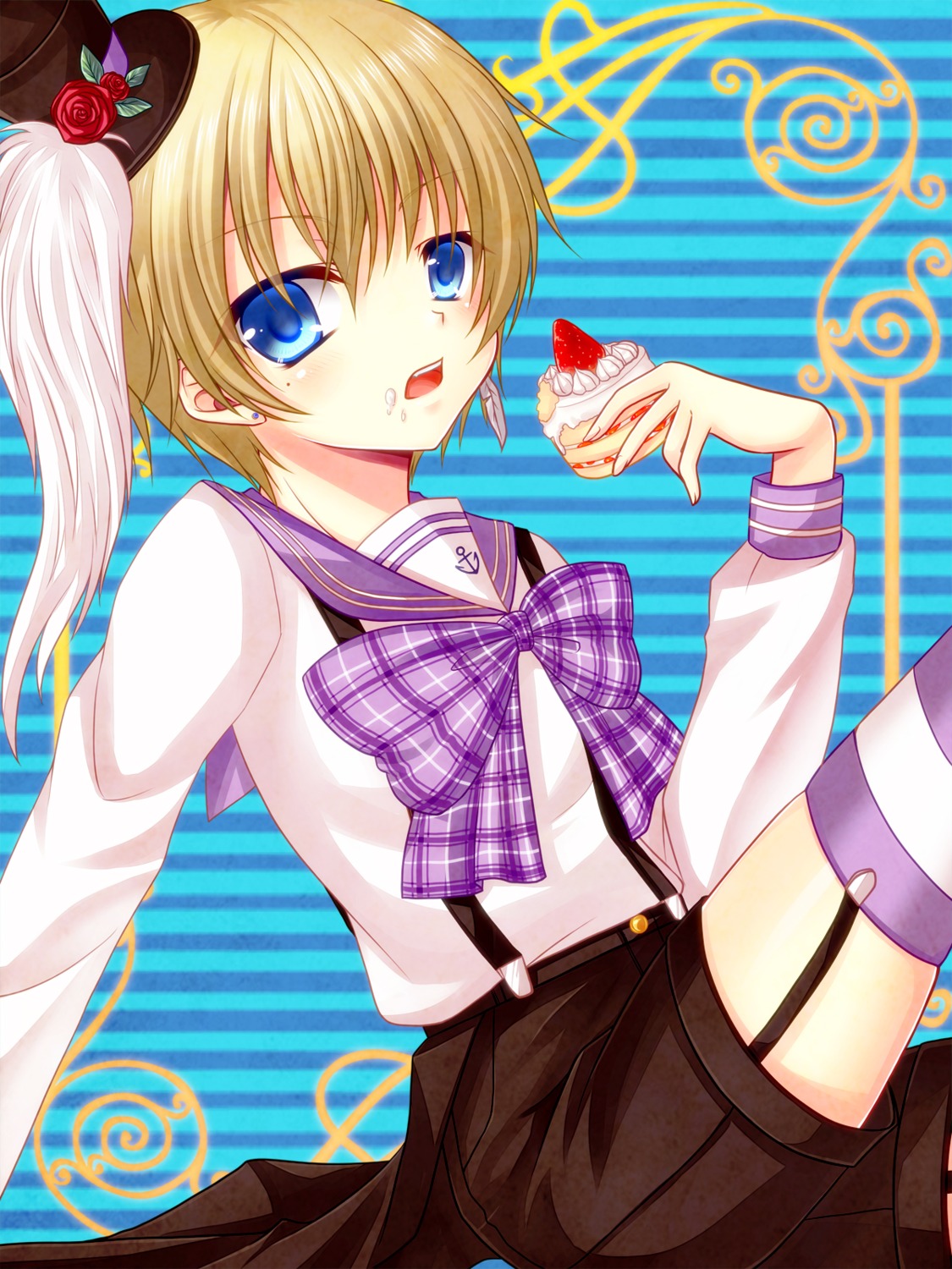 asaduki_kanai, stockings, thighhighs