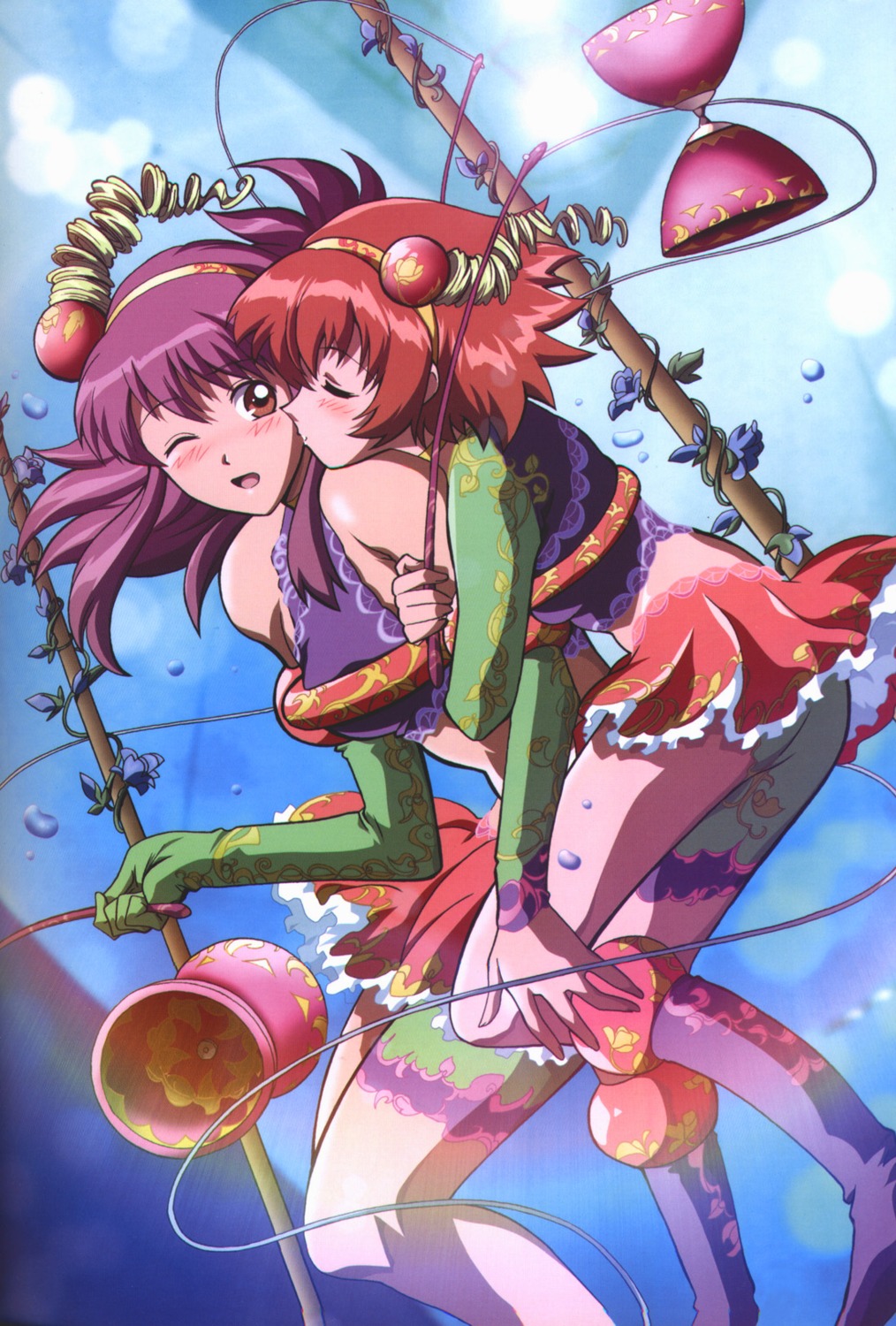 kaleido_star, naegino_sora, rosetta_passel