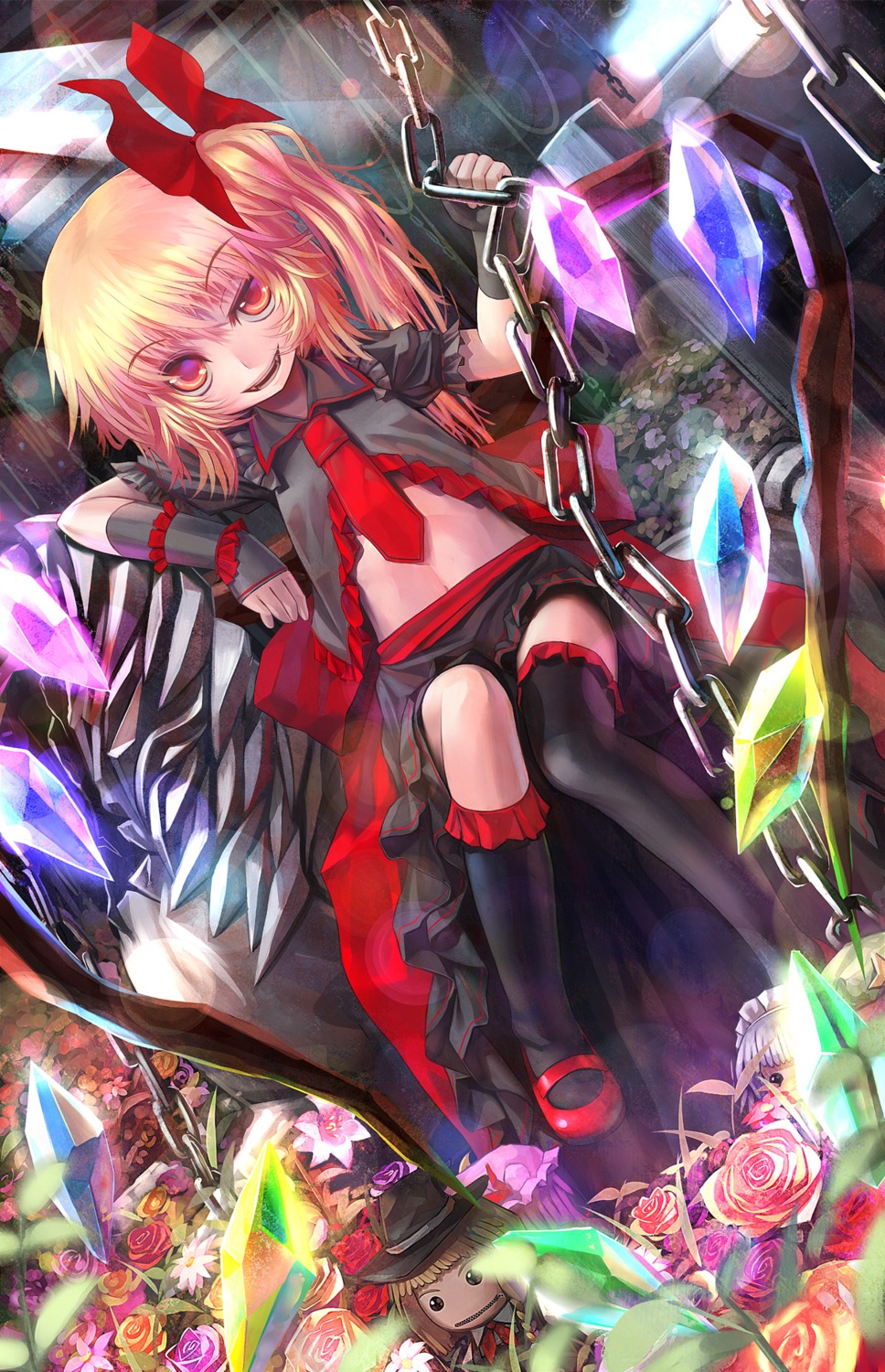 flandre_scarlet, patricia, thighhighs, touhou