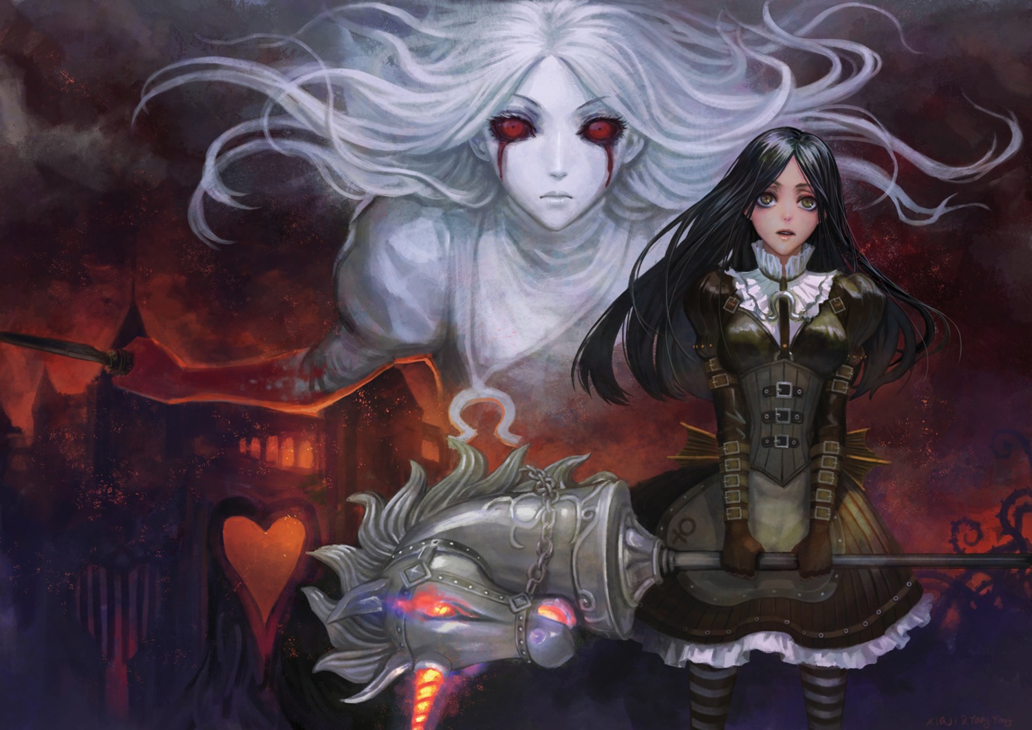 alice:_madness_returns, alice_(alice:_madness_returns), pantyhose, teddy_yang