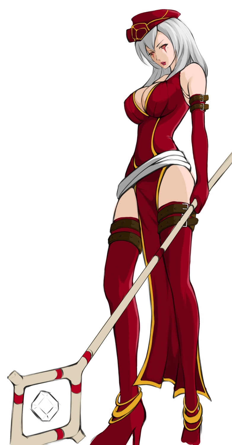 becka, cleavage, sally_whitemane, thighhighs, world_of_warcraft
