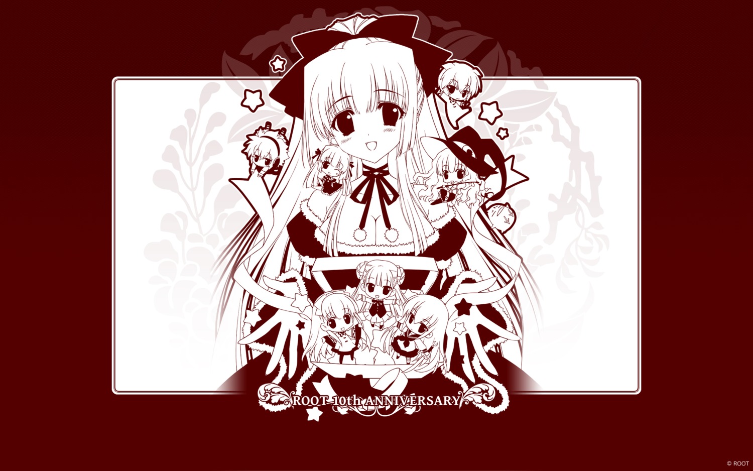 azuma_hazuki, carnelian, christmas, cleavage, crossover, headphones, kao_no_nai_tsuki, kawakabe_momoka