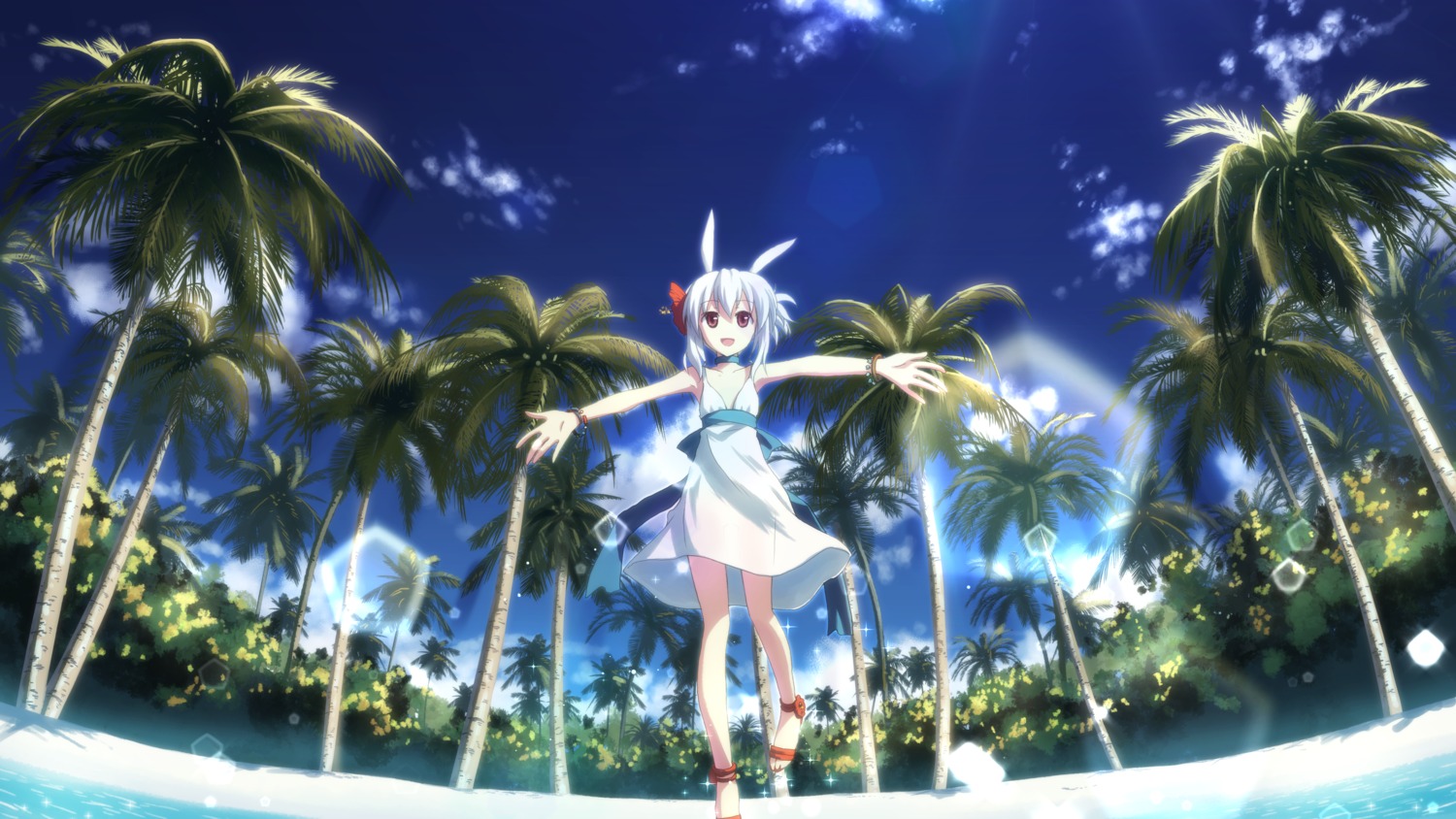 dj_max, dress, studio_s.d.t., suee, summer_dress, wallpaper, yuuki_tatsuya