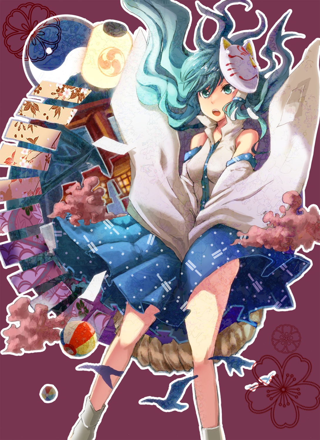 akatsuki_hiro, kochiya_sanae, touhou