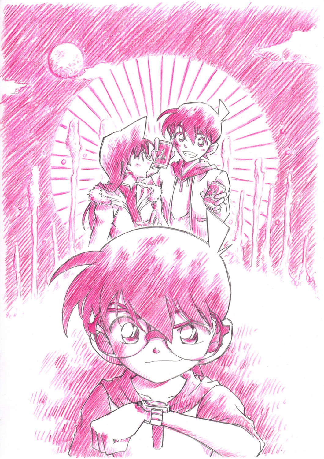 edogawa_conan, kudou_shinichi, megane, meitantei_conan, mouri_ran, t-okada