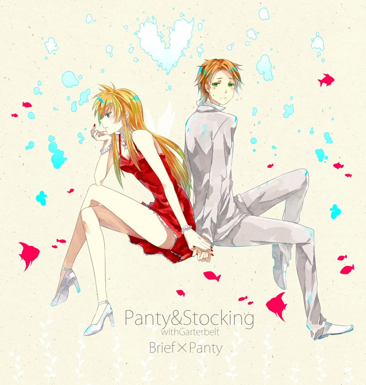 brief, dress, panty, panty_&_stocking_with_garterbelt, washi