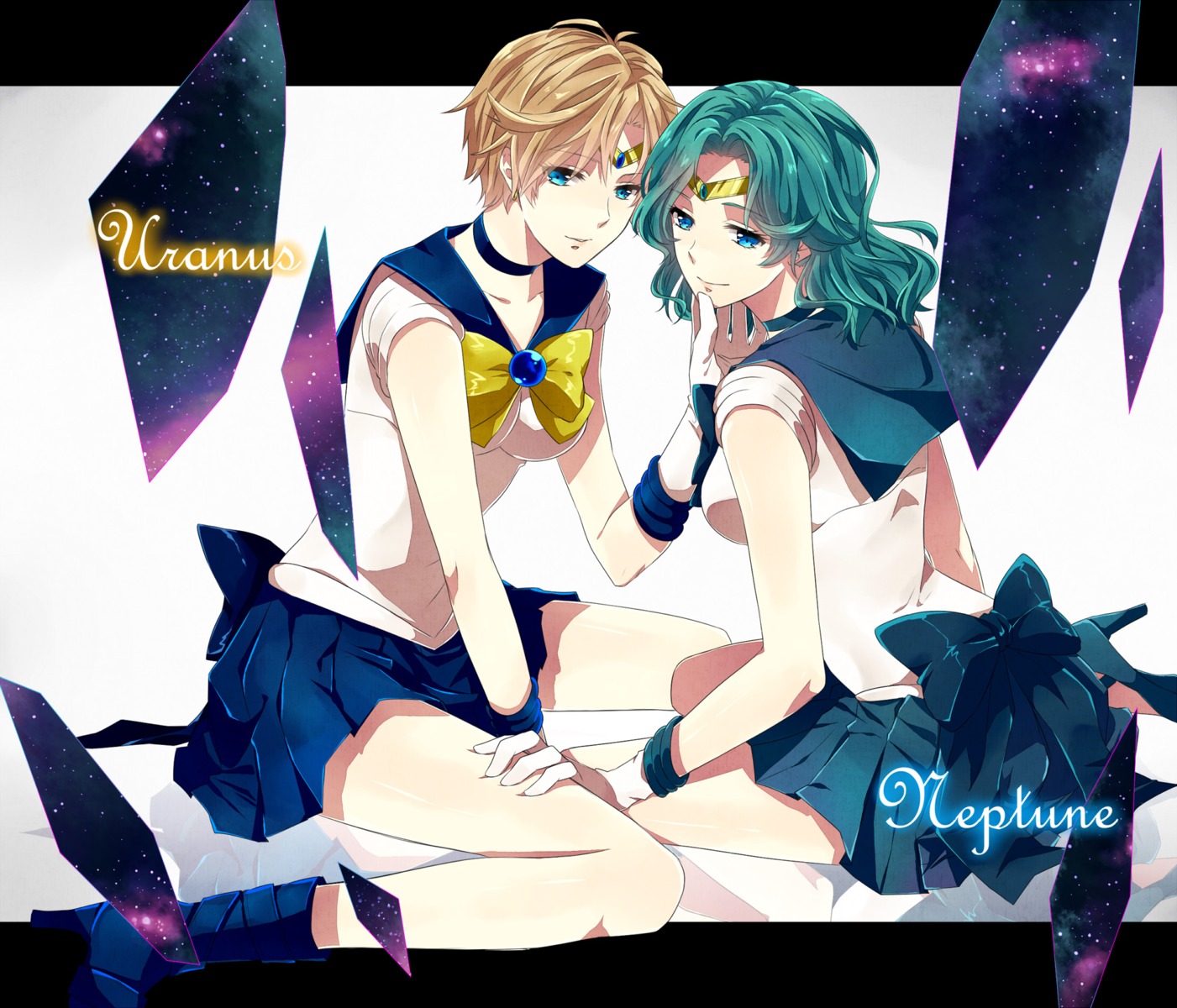 bishoujo_senshi_sailor_moon, heels, kaiou_michiru, tenou_haruka, washi