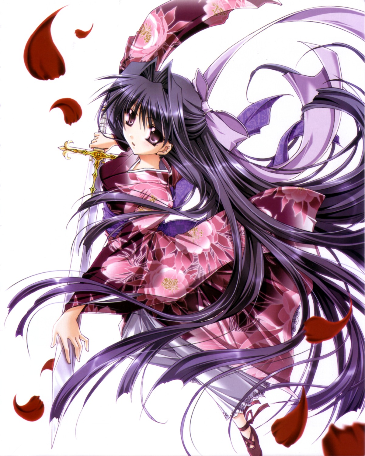 japanese_clothes, ryuuga_shou, sword