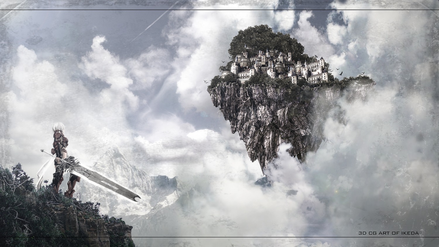 armor, ikeda_(hayato), landscape, sword, wallpaper