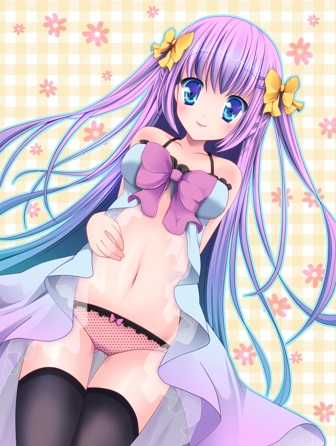 fule, pantsu, thighhighs