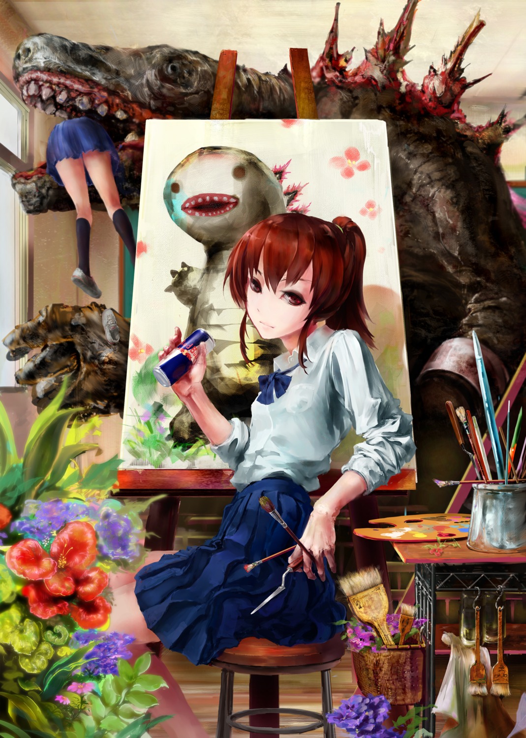 kabihuton, monster, seifuku