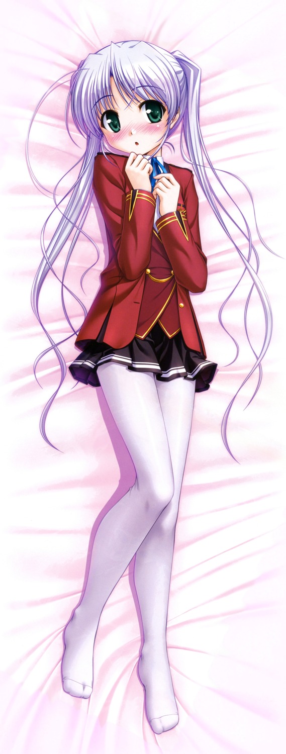 bekkankou, dakimakura, fortune_arterial, pantyhose, seifuku, tougi_shiro