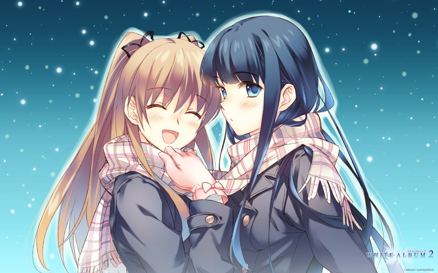 miyata_souji, ogiso_setsuna, touma_kazusa, wallpaper, white_album, white_album_2