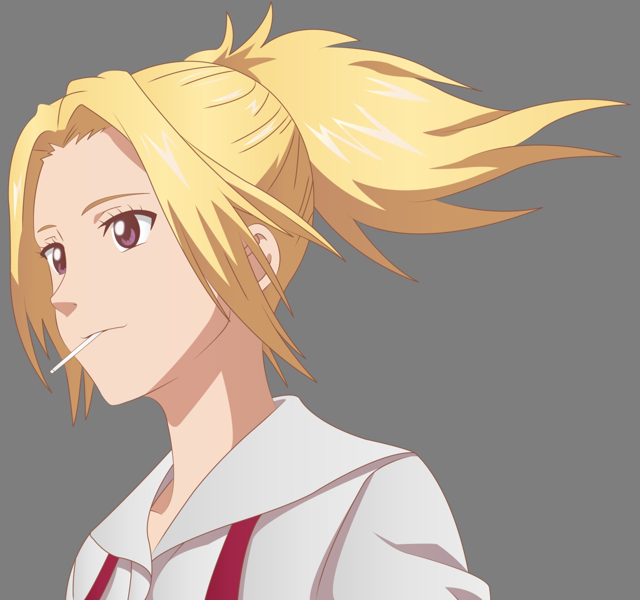 onizuka_hime, sket_dance, transparent_png, vector_trace