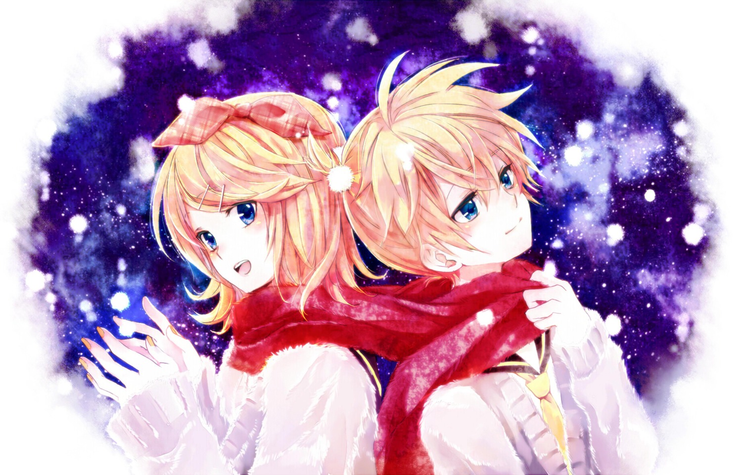 kagamine_len, kagamine_rin, serina, vocaloid