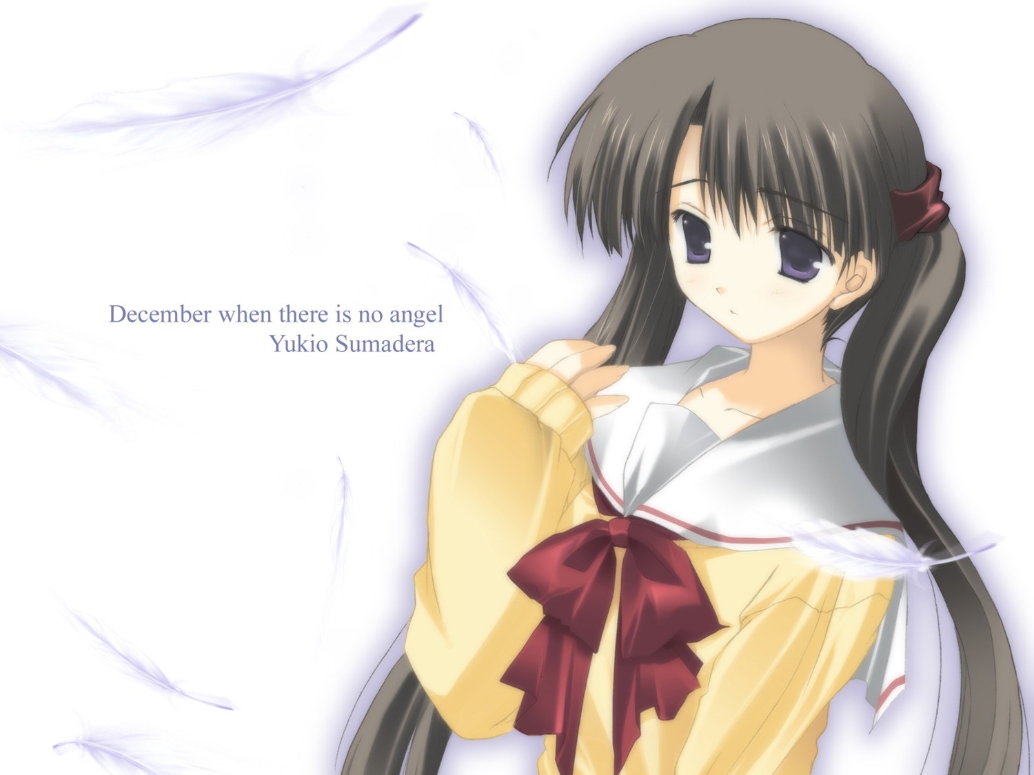 december_when_there_is_no_angel, ikegami_akane, seifuku, sumadera_yukio, wallpaper