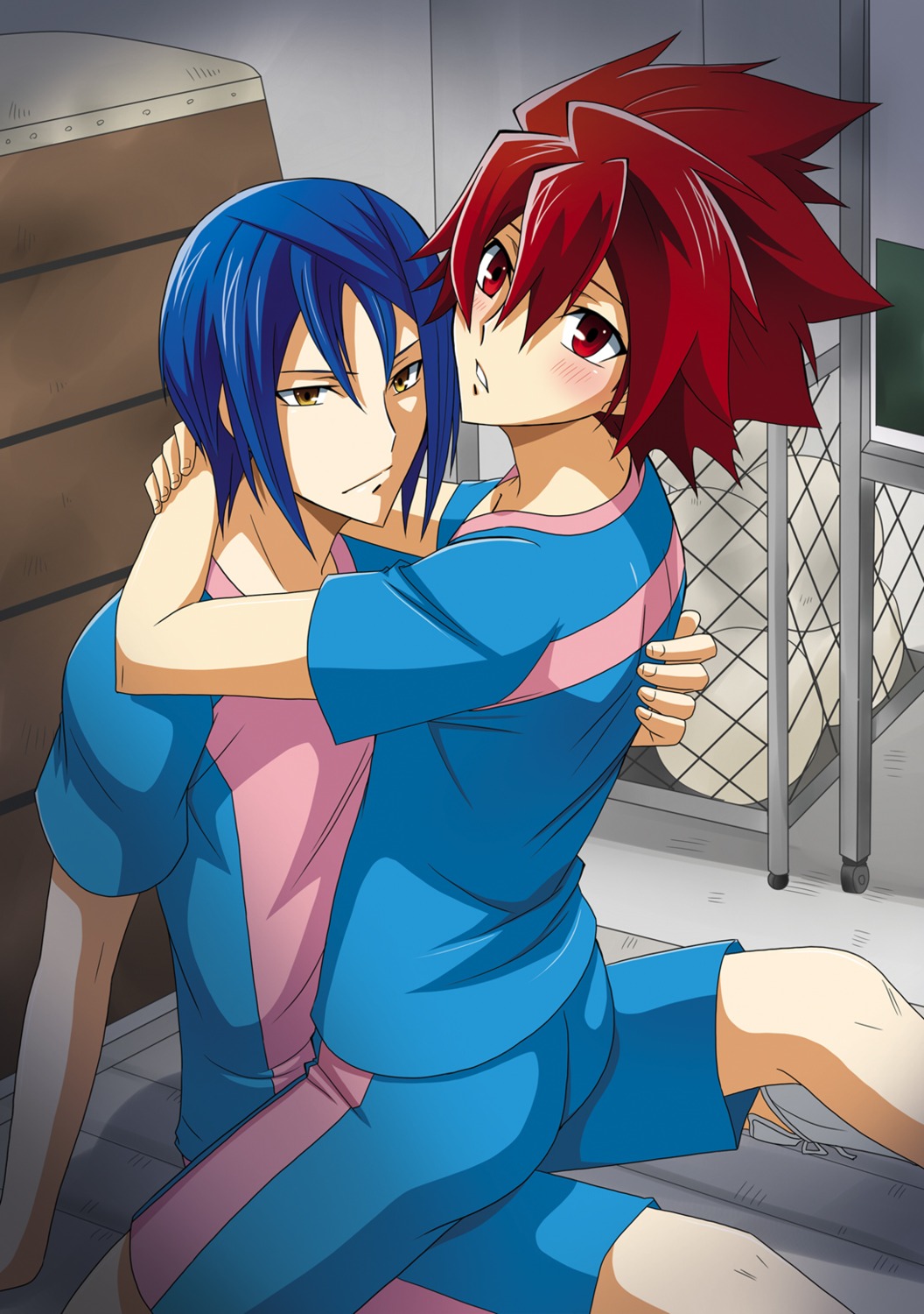 male, shindou_sugata, star_driver, tsunashi_takuto, tsunoda_wei, yaoi