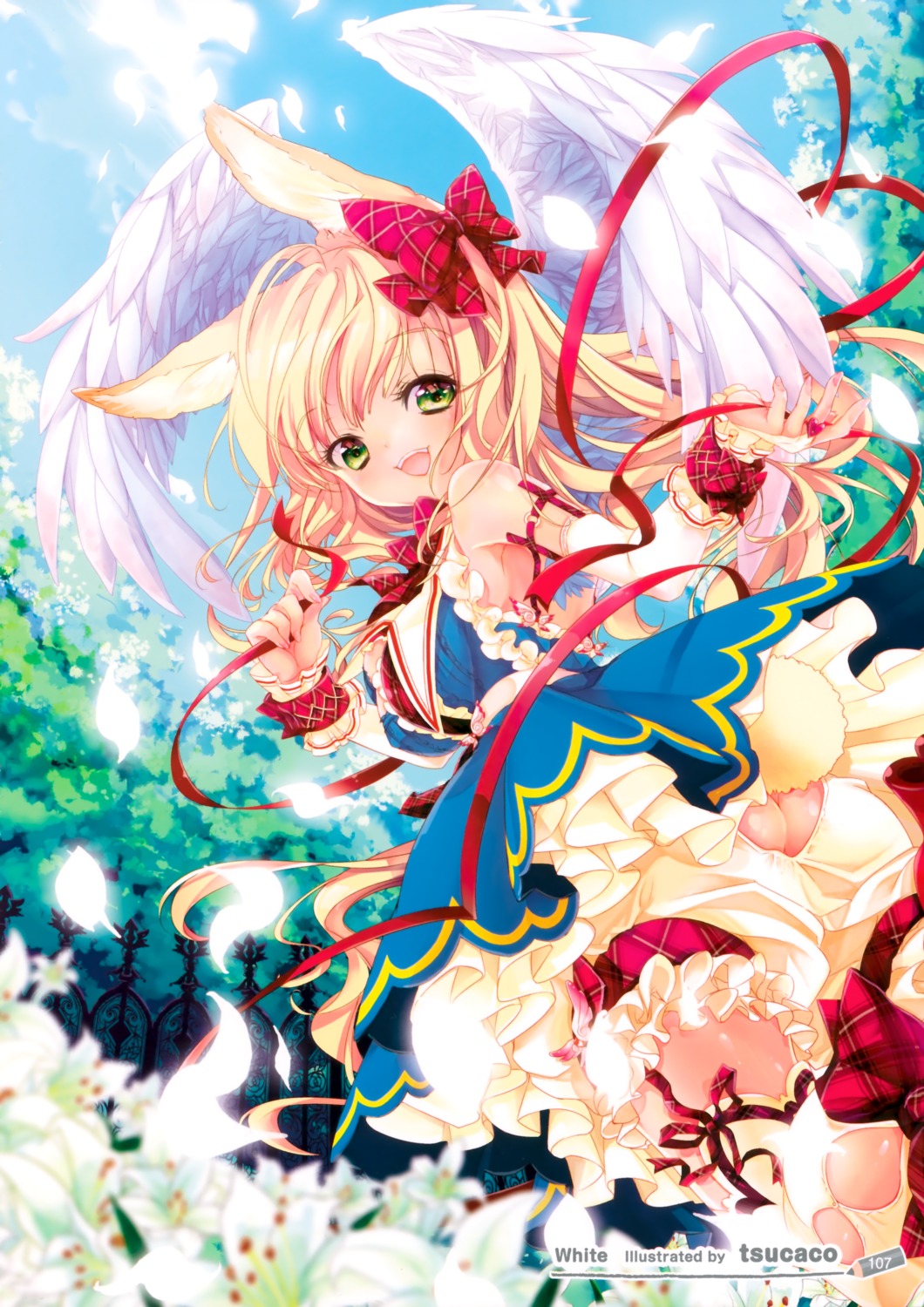 animal_ears, bloomers, tsucaco, wings