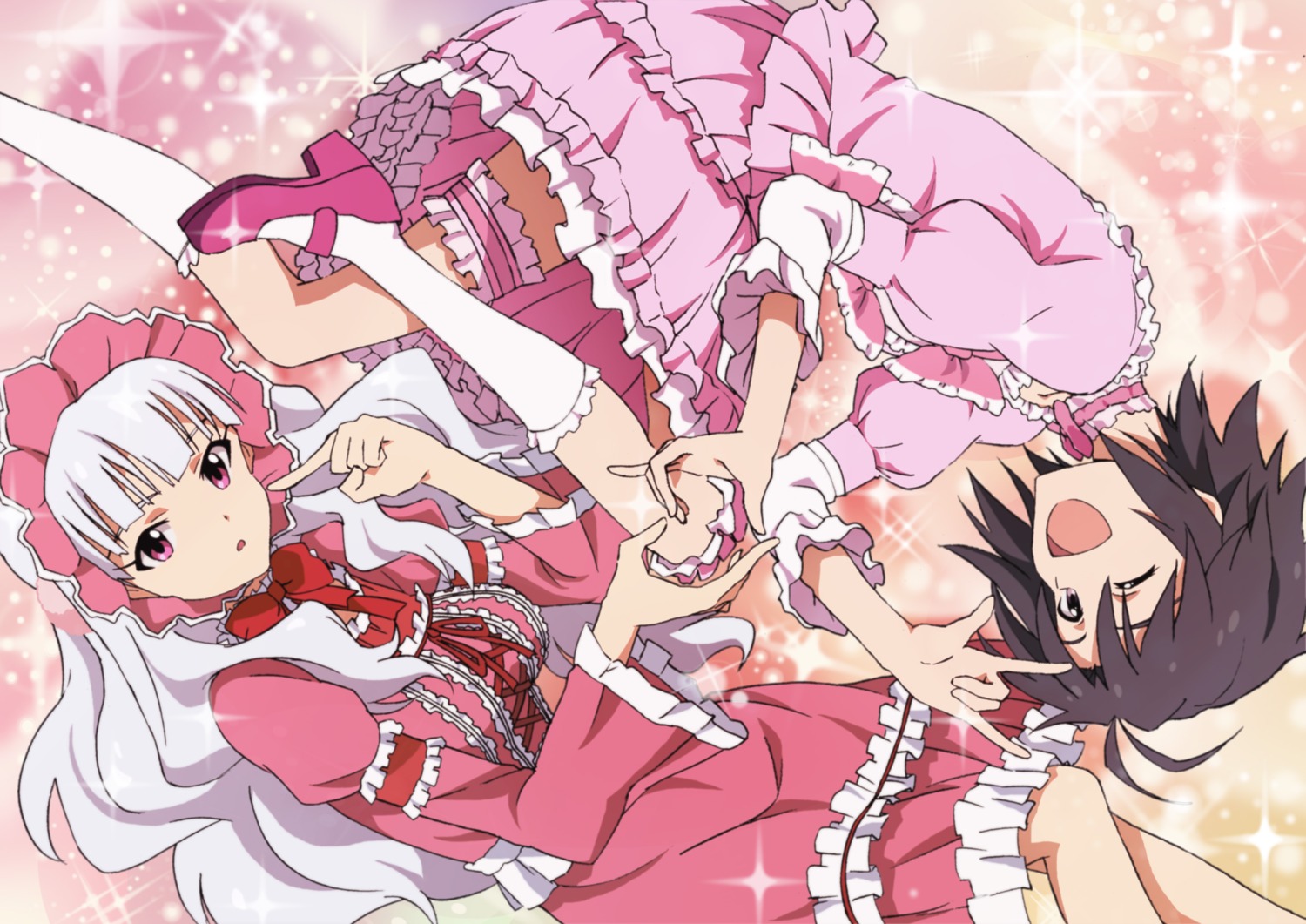 dress, garter, kikuchi_makoto, shijou_takane, taku, the_idolm@ster