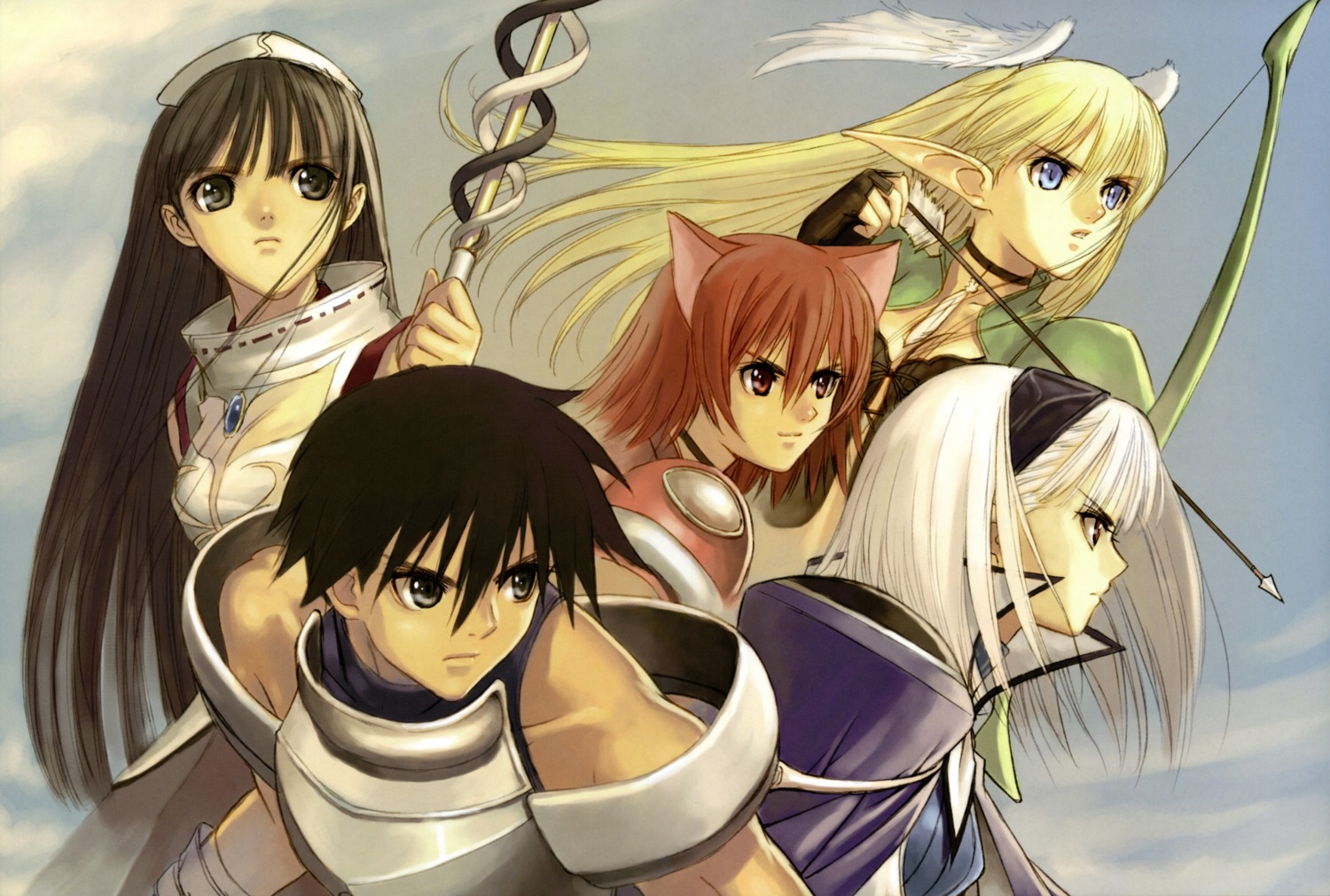animal_ears, blanc_neige, elf, elwing, mao, nekomimi, pointy_ears, ryuna