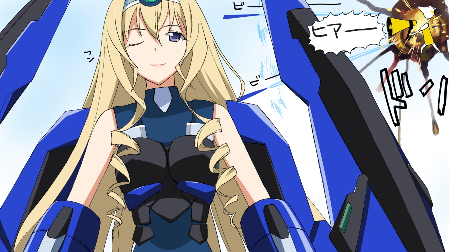 a1, bodysuit, cecilia_alcott, chidejika, infinite_stratos, initial-g, mecha_musume