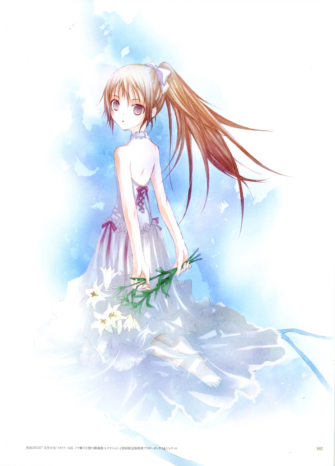 asakura_miu, bungaku_shoujo, dress, takeoka_miho