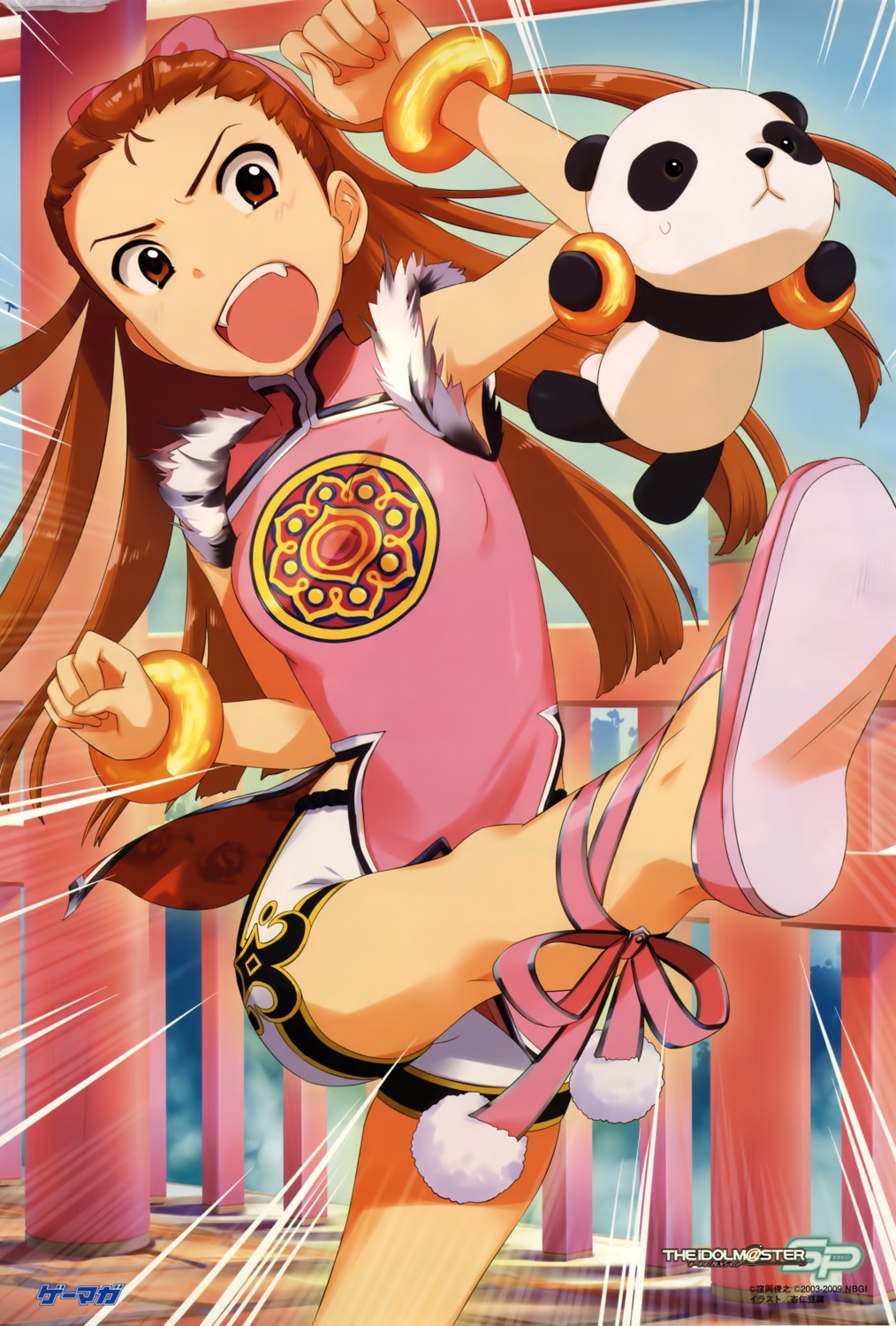 annin_douhu, chinadress, ling_xiaoyu, minase_iori, tekken, the_idolm@ster