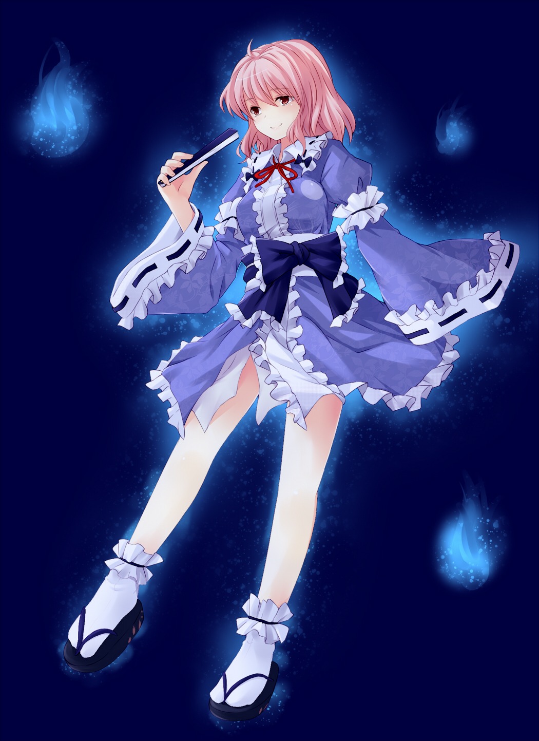 miyo_(ranthath), saigyouji_yuyuko, touhou