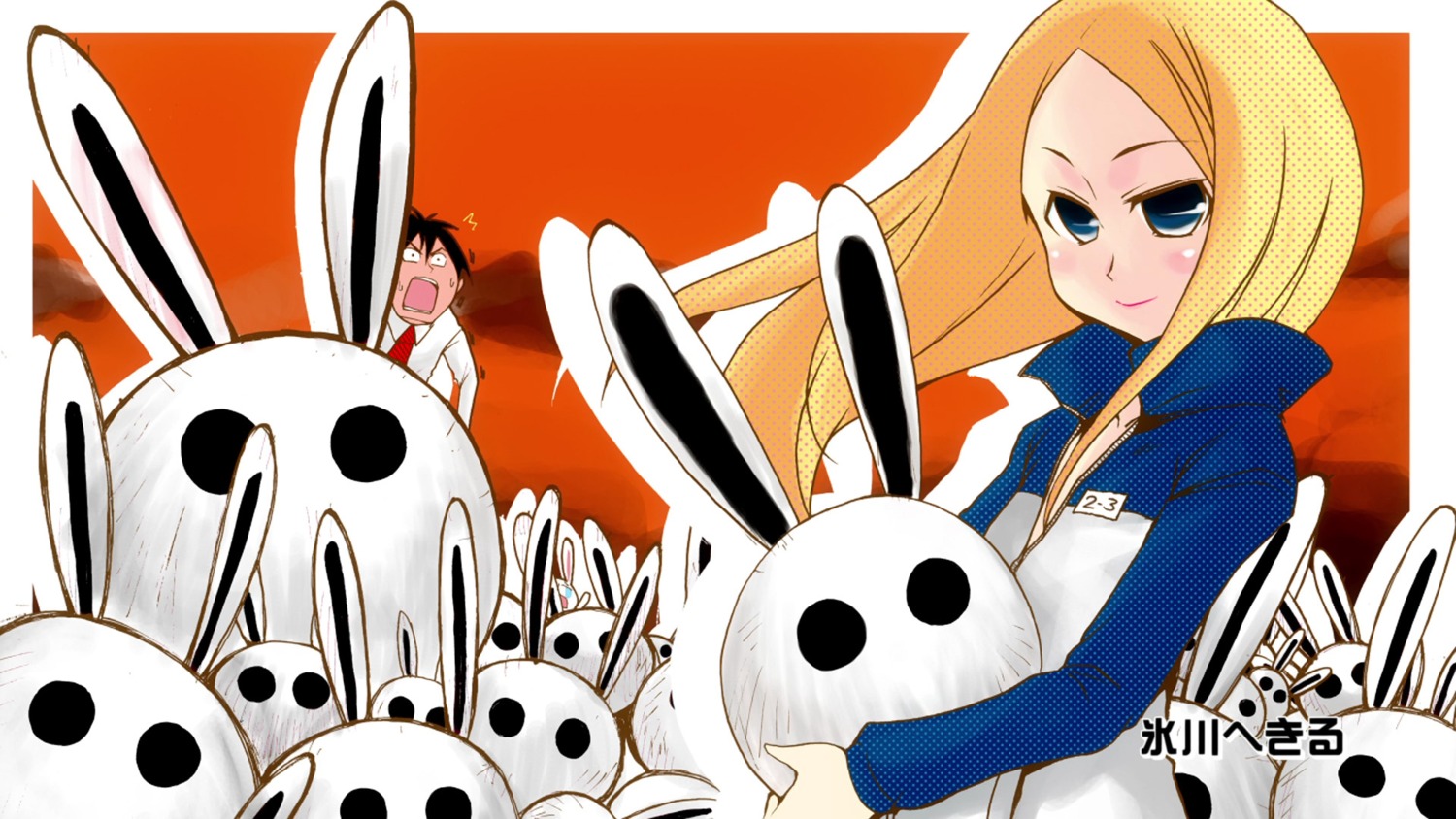 arakawa_under_the_bridge, hikawa_hekiru, ichinomiya_kou, nino_(arakawa), wallpaper