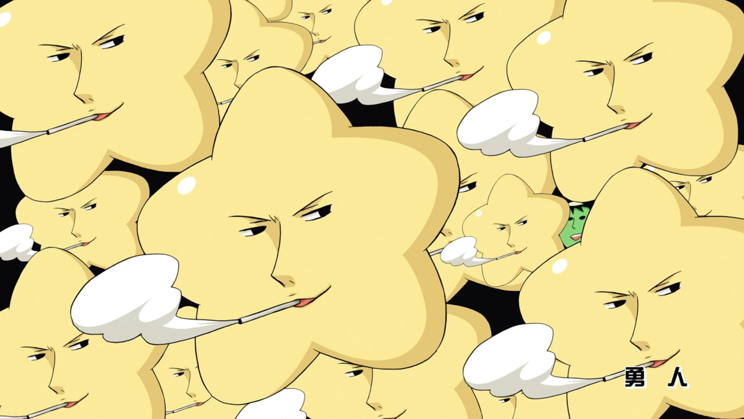 arakawa_under_the_bridge, cap, endcard, hoshi_(arakawa), kappa_(arakawa), male, wallpaper, yuuto_(mangaka)