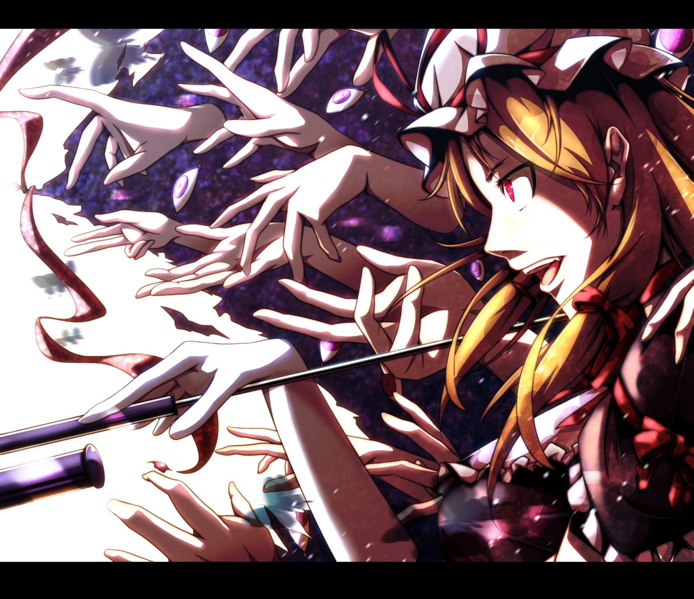 mizuki_(ekakichan), touhou, yakumo_yukari