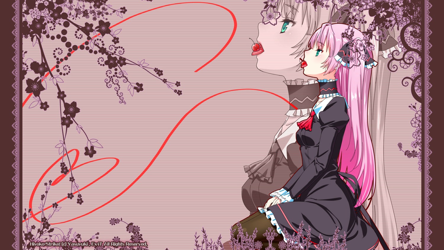 ex-it, hiyoko_strike!, kaguradori_hina, wallpaper, yasuyuki